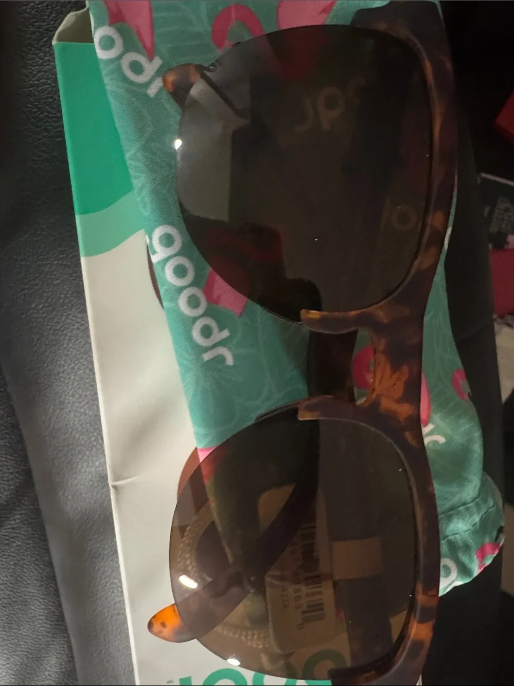 Tortoiseshell Sunglasses with Brown Lenses